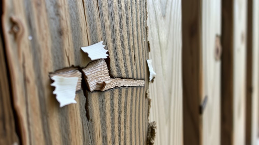 moisture causes finish failure