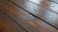 moisture causes wood warping