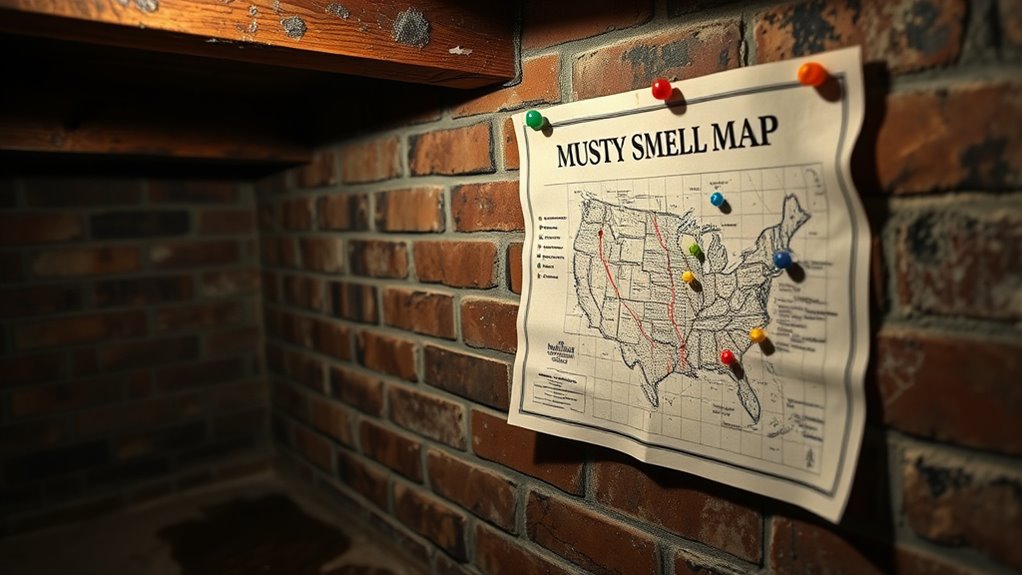 mold causes musty odors