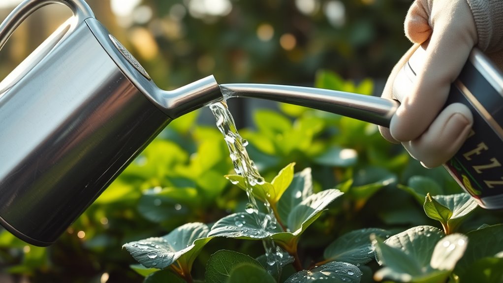 morning watering tips