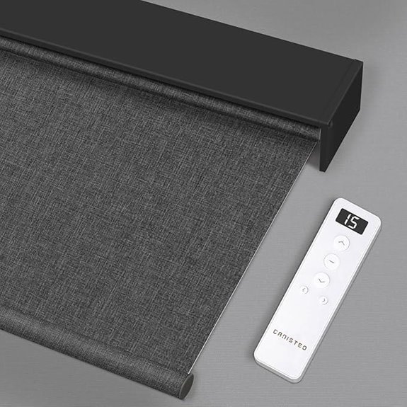 Motorized Smart Blackout Blinds with Remote