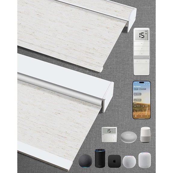 Kincmo Motorized Blinds with Remote and App Control