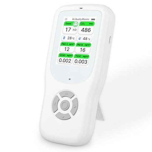 11-in-1 Portable Indoor Air Quality Monitor