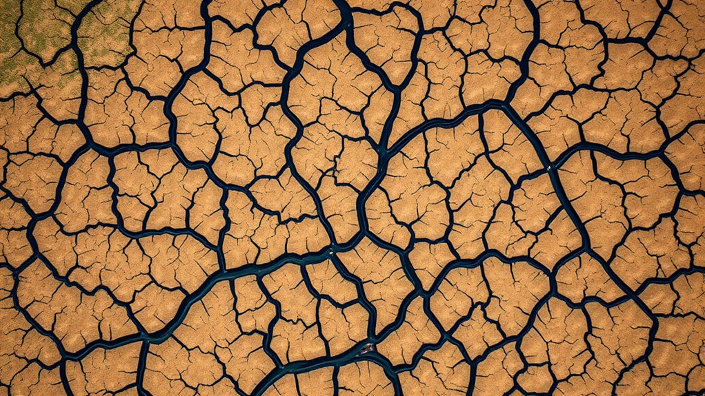 natural water flow pathways