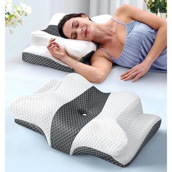 Ergonomic Cervical Neck Pillow for Pain Relief