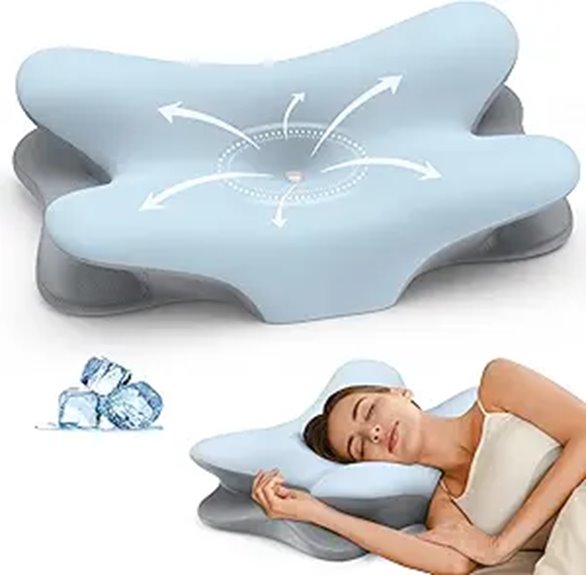 Ergonomic Cervical Neck Pillow for Pain Relief