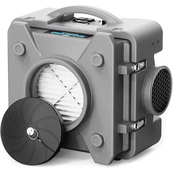 CADPXS Shield-550 Negative Air Machine and HEPA Scrubber