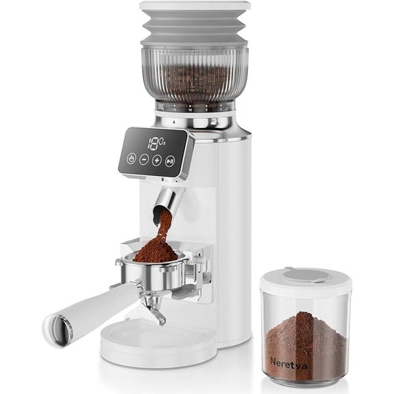 Neretva Burr Coffee Grinder for Espresso and More