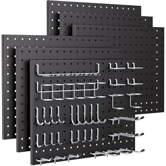 INCLY 90PCS Pegboard Wall Organizer Kit