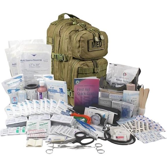 Luminary Tactical Trauma Kit First Aid Backpack Olive