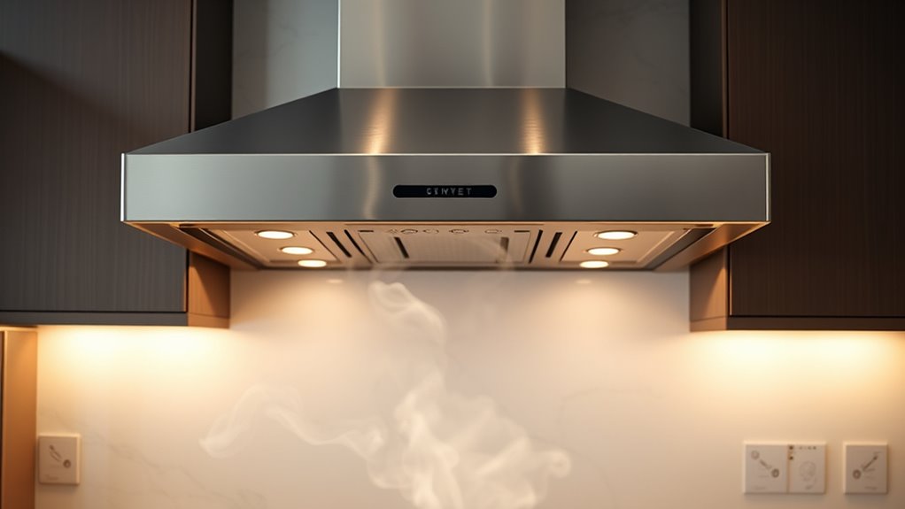 optimal kitchen ventilation balance
