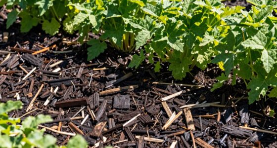 optimal mulch layer depth