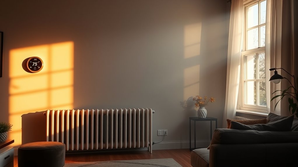 optimal radiator placement ensures even warmth