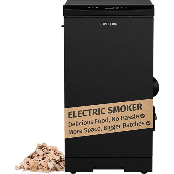 East Oak 30-Inch Electric Outdoor Smoker
