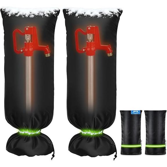 Bonviee 2-Pack Outdoor Faucet Covers for Winter