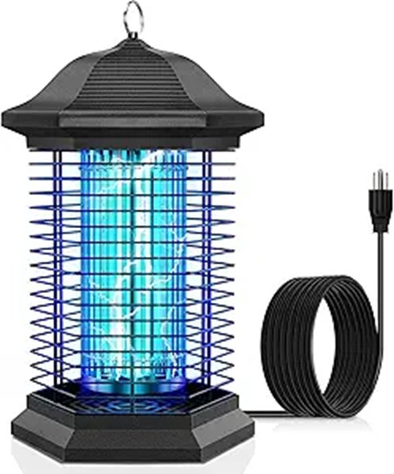 Outdoor Mosquito Zapper 18W 4400V 1/2 Acre Coverage