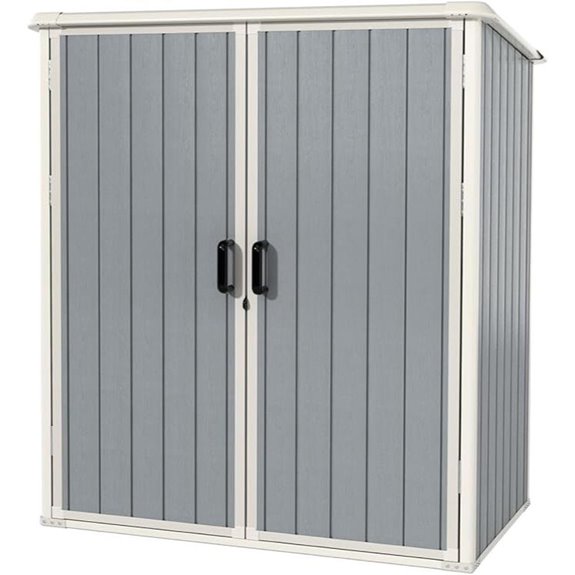 Aoxun 5x3FT Outdoor Resin Storage Shed