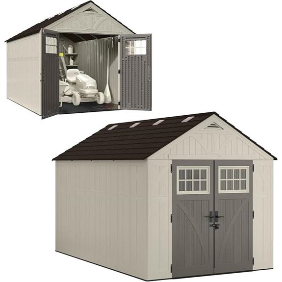 Suncast 8x10 Ft. Outdoor Storage Shed