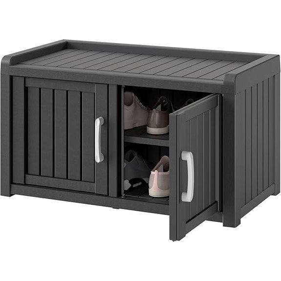 KAMABOKO Outdoor Waterproof Shoe Storage Cabinet