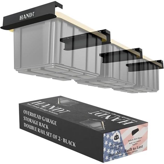 HANDT Overhead Garage Storage Rack System