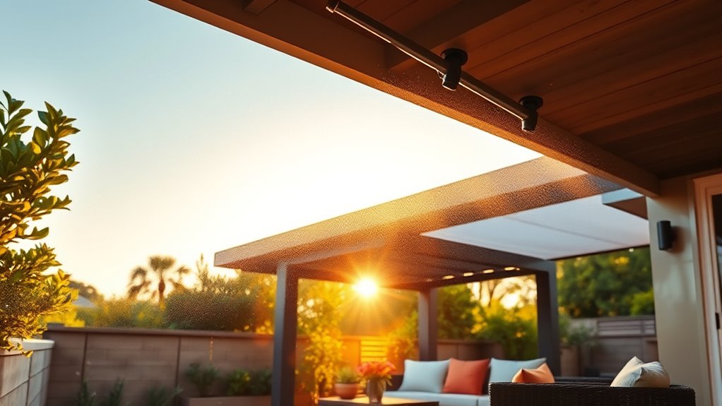 patio misting system factors