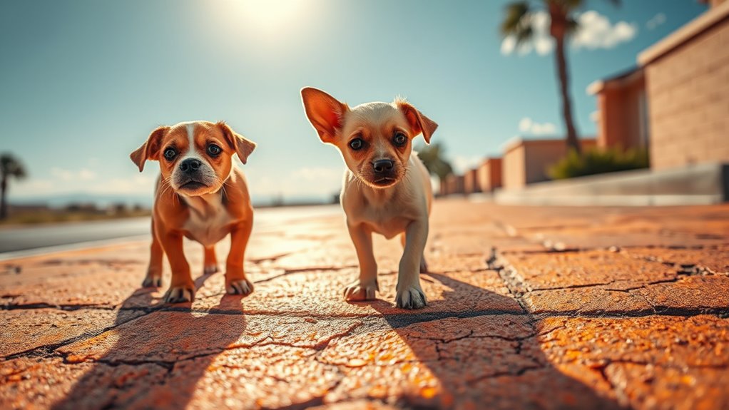 pavement s heat absorption and retention