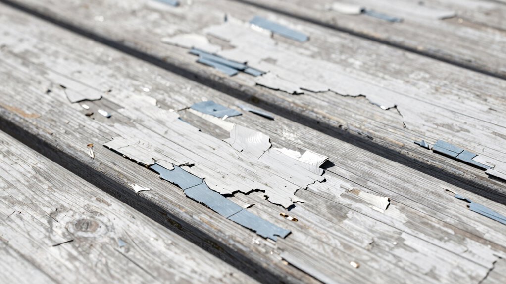 peeling causes outdoor wood finishes