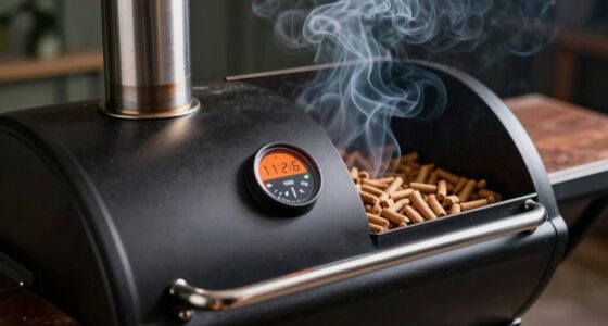 pellet grill temperature control