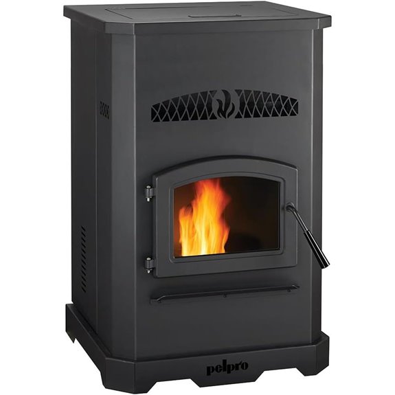 PelPro PP150 Pellet Stove with Thermostat and Blower