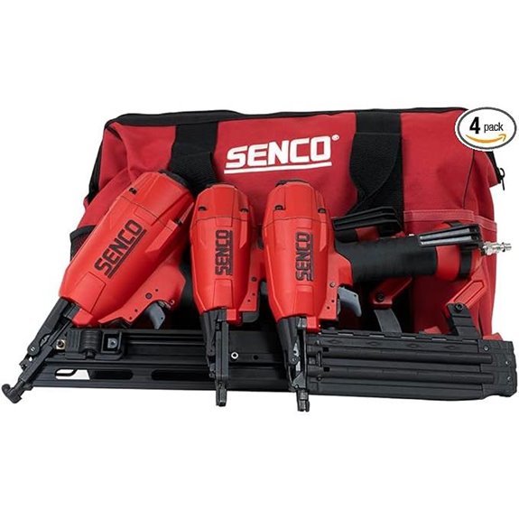 SENCO Pneumatic Finish Kit with 4 Tools and Bag