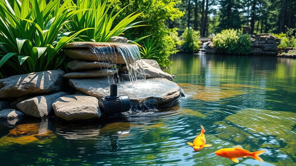 pond pump selection criteria