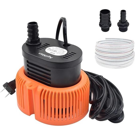 AgiiMan Pool Cover Pump with Drain Hose and Cord