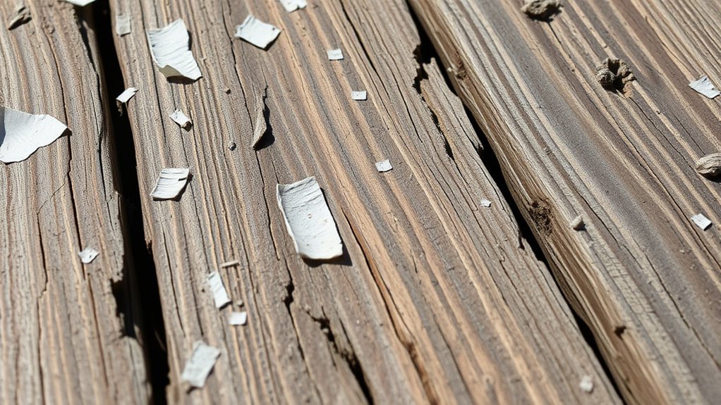 poor surface preparation and exposure
