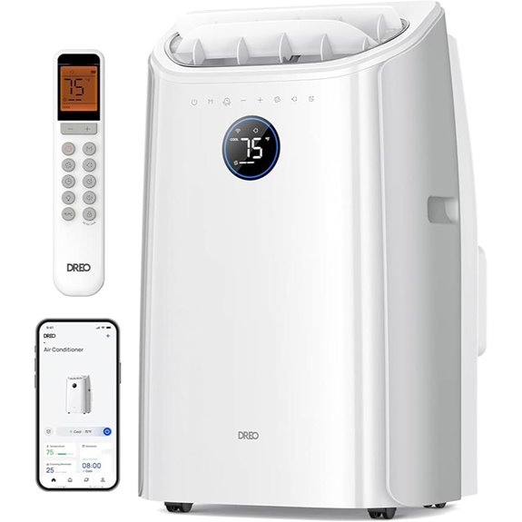 Dreo Portable 12000 BTU Smart AC with Remote