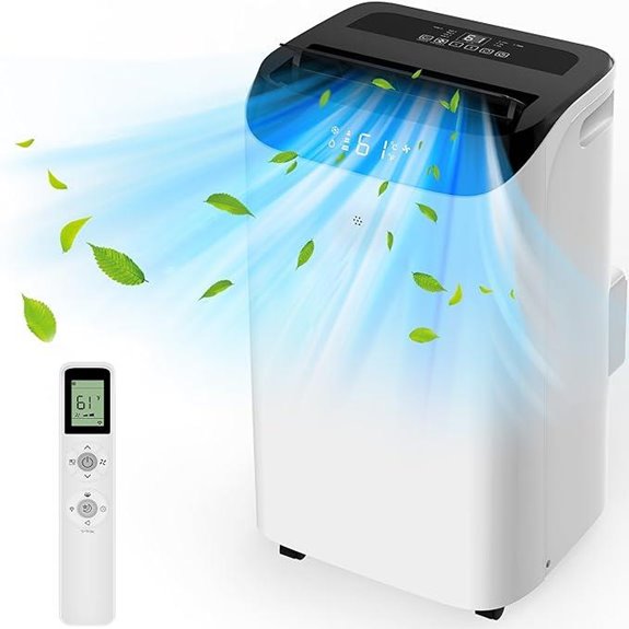14000 BTU Portable Air Conditioner with Remote