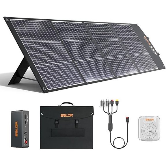 BALDR 200W Monocrystalline Portable Folding Solar Panel