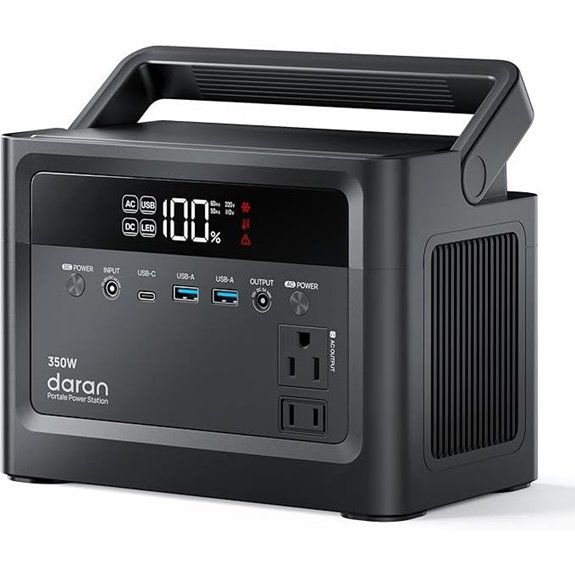 Portable Power Station 230.4Wh with AC & Solar