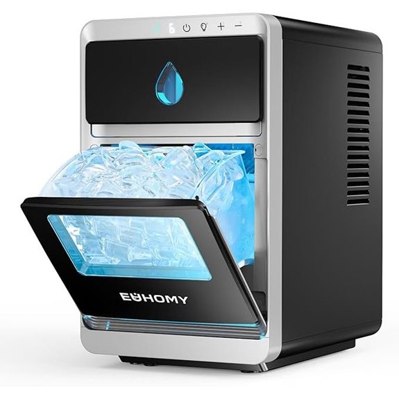 EUHOMY Countertop Ice Maker 28Lbs/24H Portable