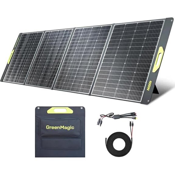 Greenmagic 400W Foldable Solar Panel for Power Stations