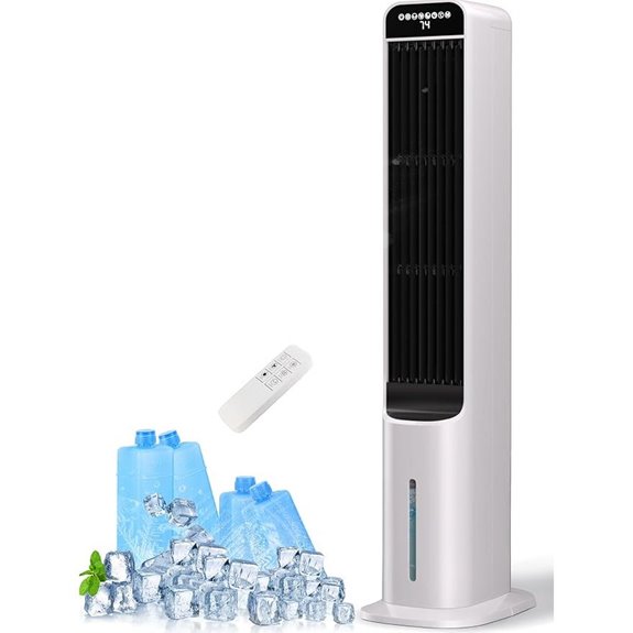 Uthfy 41-Inch Portable Evaporative Air Cooler