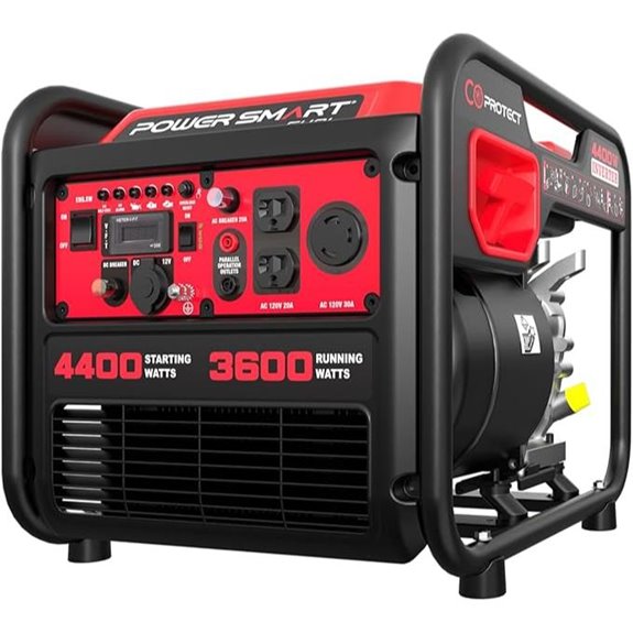 PowerSmart 4400W Portable Gas Inverter Generator