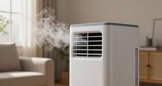 portable ac humidity problems