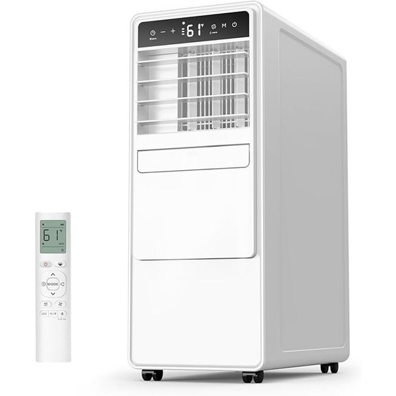12000 BTU Portable AC with Fan Dehumidifier & Timer
