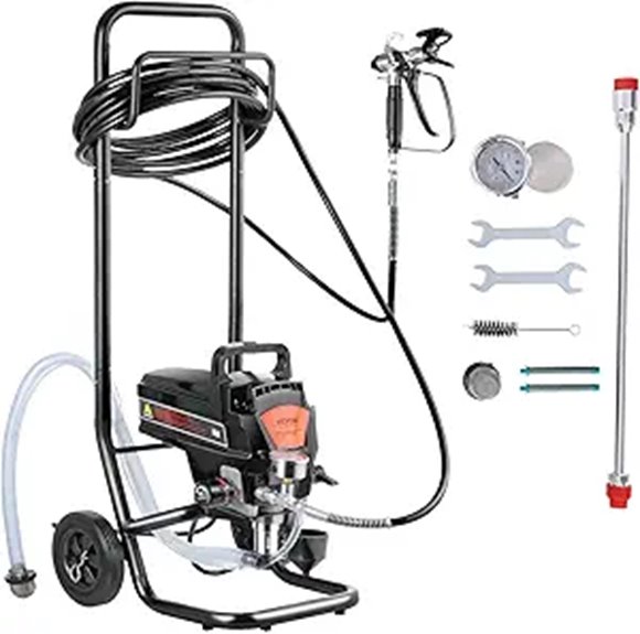 VEVOR Airless Paint Sprayer with Cart