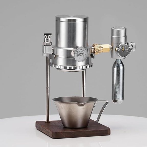 Compact Manual Espresso Coffee Maker for Camping
