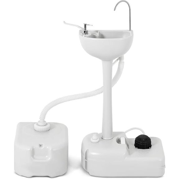 portable camping hand washing station