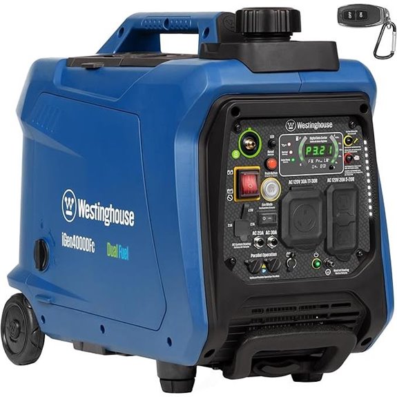 Westinghouse Dual Fuel Portable Inverter Generator