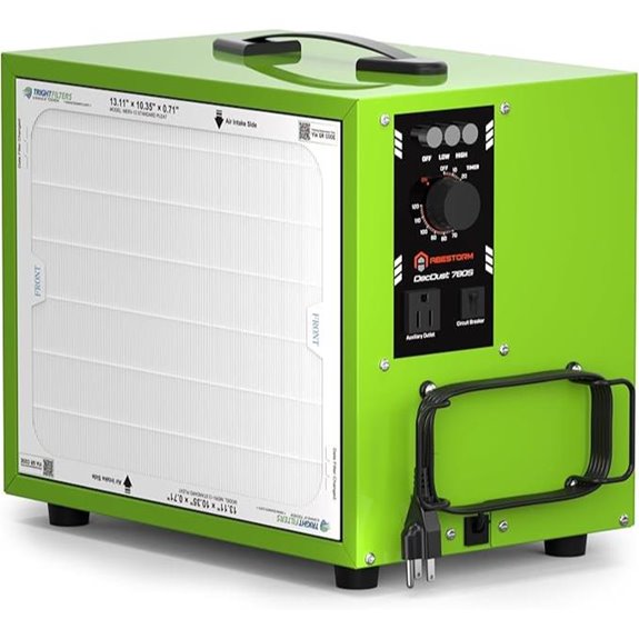 Abestorm Portable Tabletop Dust Collector with Timer