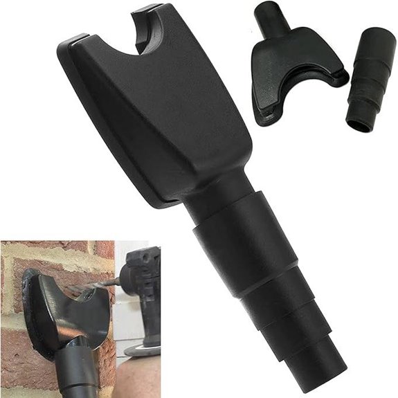 Hand-Free Dust Collector for Hole Saw Extraction