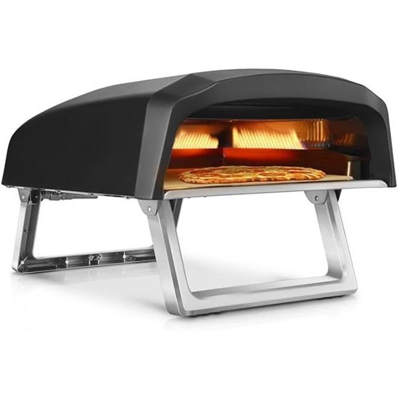 NutriChef Portable Outdoor Gas Pizza Oven